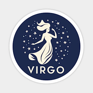 Zodiac sign - Virgo Magnet